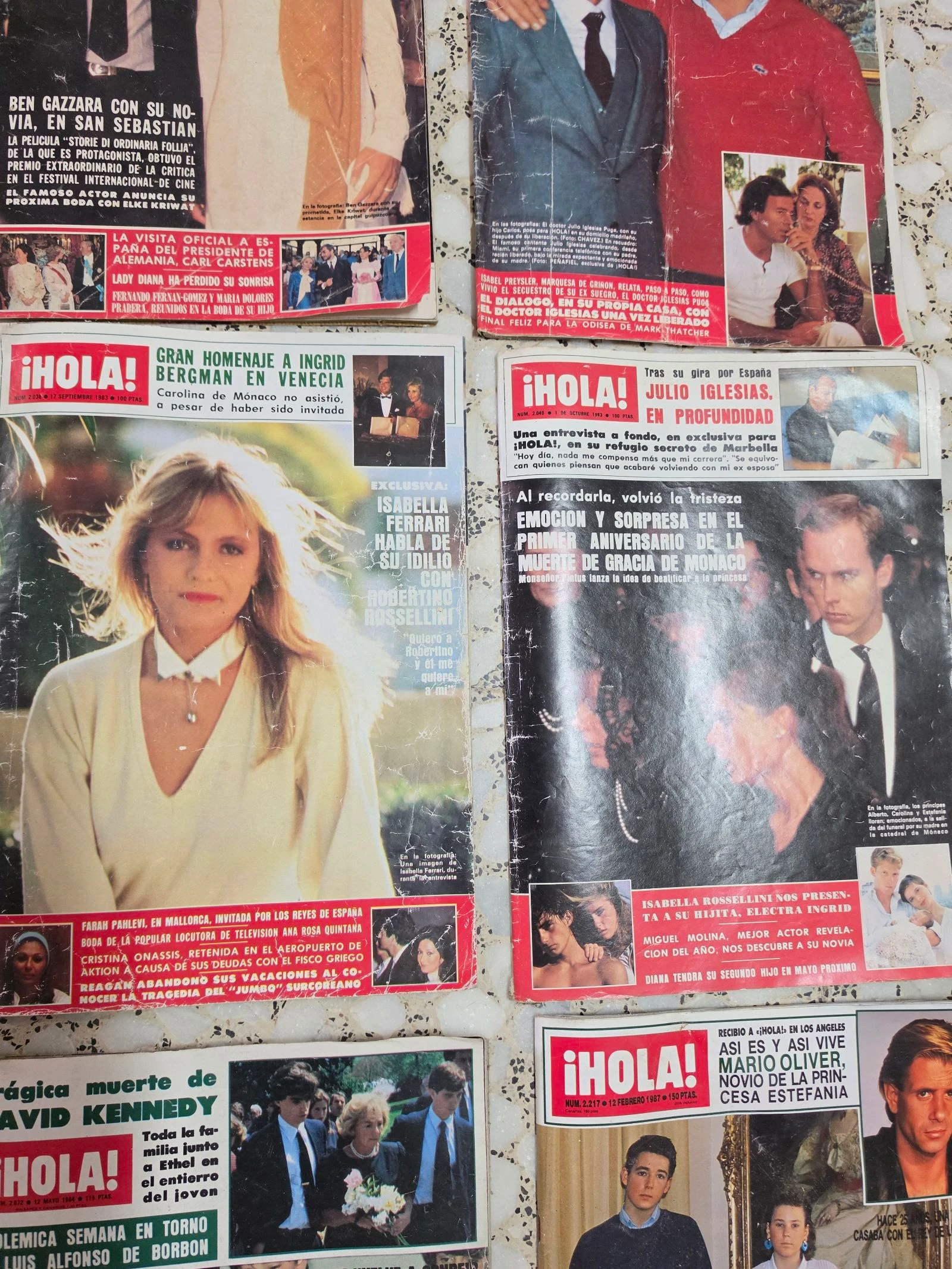 Lote de 12 revistas "Hola" antiguas, – photo 6